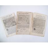 A collection of 16th century maps and descriptions comprising a map of Cyprus - Giovanni Antonio