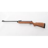 English BSA METEOR .177 CAL air rifle, serial no N12580, L105cm long overall.