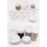 An extensive set of Richard Ginori Italian porcelain dinner & coffee service