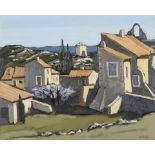 Jean-Claude QUILICI (1941). Le pigeonnier à Eygalières. Huile sur toile. Signé en [...]