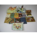 Quantity of Vintage Children's Books - Pop-Ups Featuring Puppetry