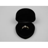 9ct Yellow Gold Solitaire Illusion Set Diamond Ring