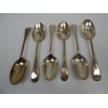 6x Silver Dessert Spoons