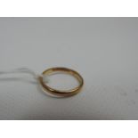 22ct Yellow Gold Wedding Band