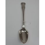Georgian Silver 'King's Pattern' Basting Spoon - 210 grams