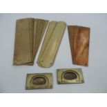 Door Furniture - Brass Finger Plates Panels etc