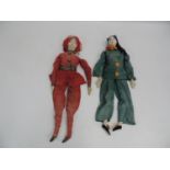 Pair of 1930's Indian Dolls