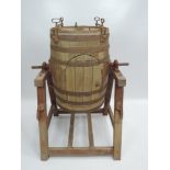 Converted Drinks Cabinet Butter Churn