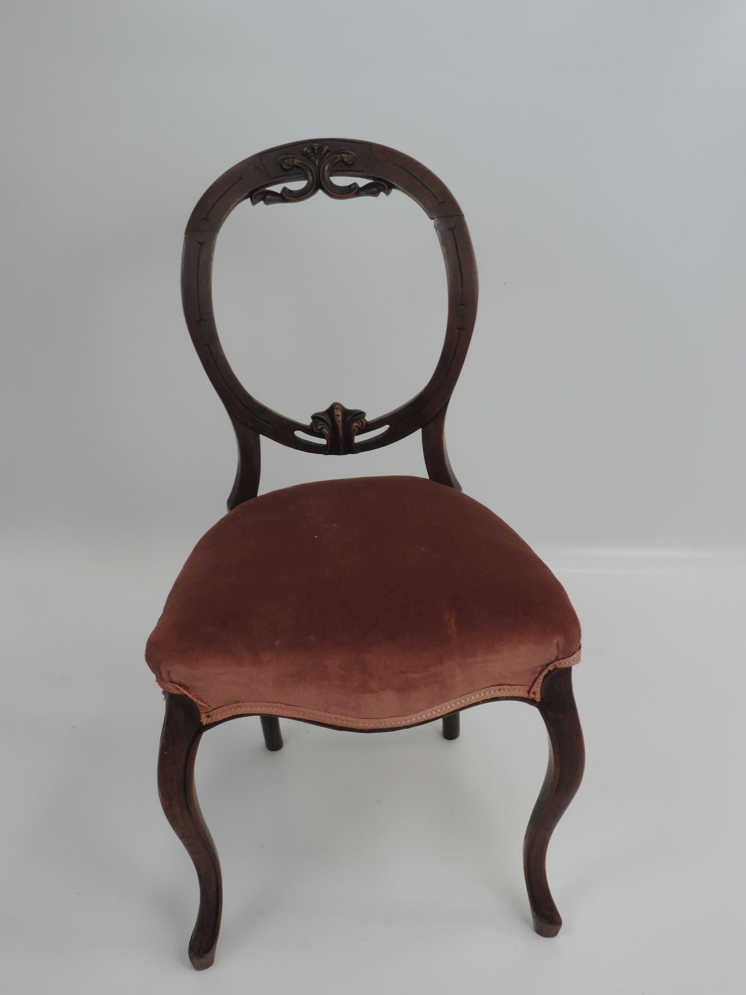Victorian Balloon Back Dining Chair