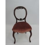 Victorian Balloon Back Dining Chair