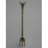 Victorian Brass Toasting Fork for Lynmouth