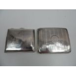 Pair of Silver Cigarette Cases