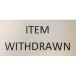 LOT WITHDRAWN