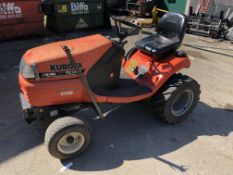 Kubota TG 1860EC Compact Ride on Mower/Tractor, serial number 23410, year 2003, no cutting deck
