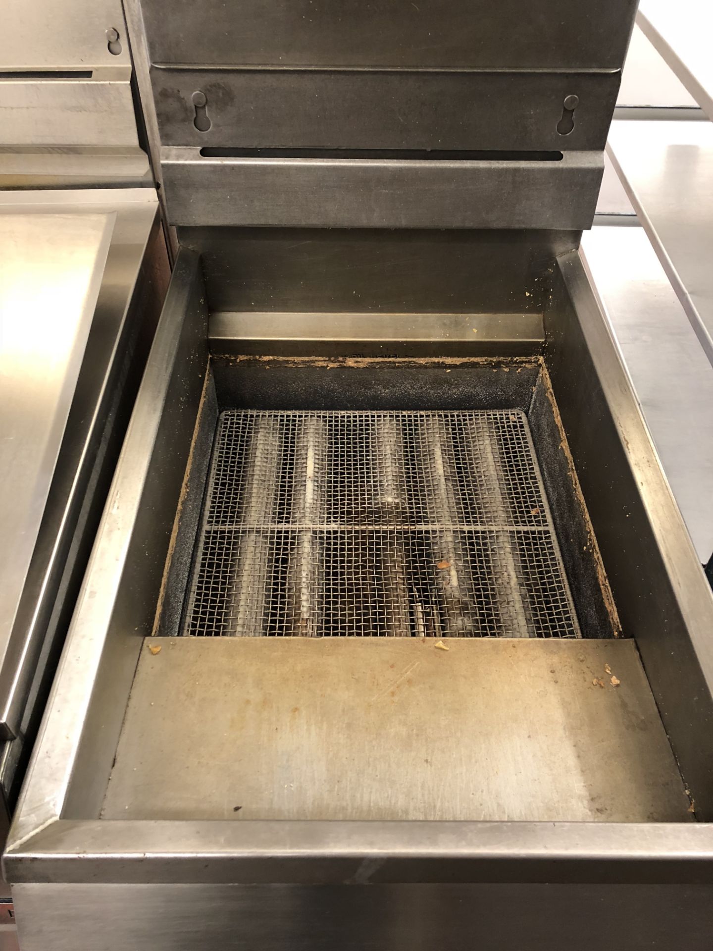 Frialator stainless steel mobile single Deep Fat Fryer, 500mm wide (no baskets) (located in - Image 2 of 4