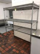 Craven 4-shelf adjustable Rack, 1520mm x 620mm (located in Kitchen)