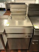 Wolf stainless steel mobile single Deep Fat Fryer, 500mm wide (no baskets) (located in Kitchen)