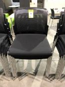 4 Boss chrome framed upholstered Meeting Chairs
