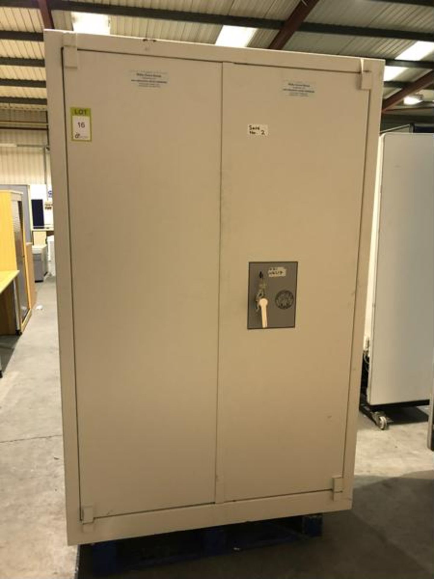 Phoenix Safe Co double door Security Cabinet, 1200mm x 1800mm x 540mm