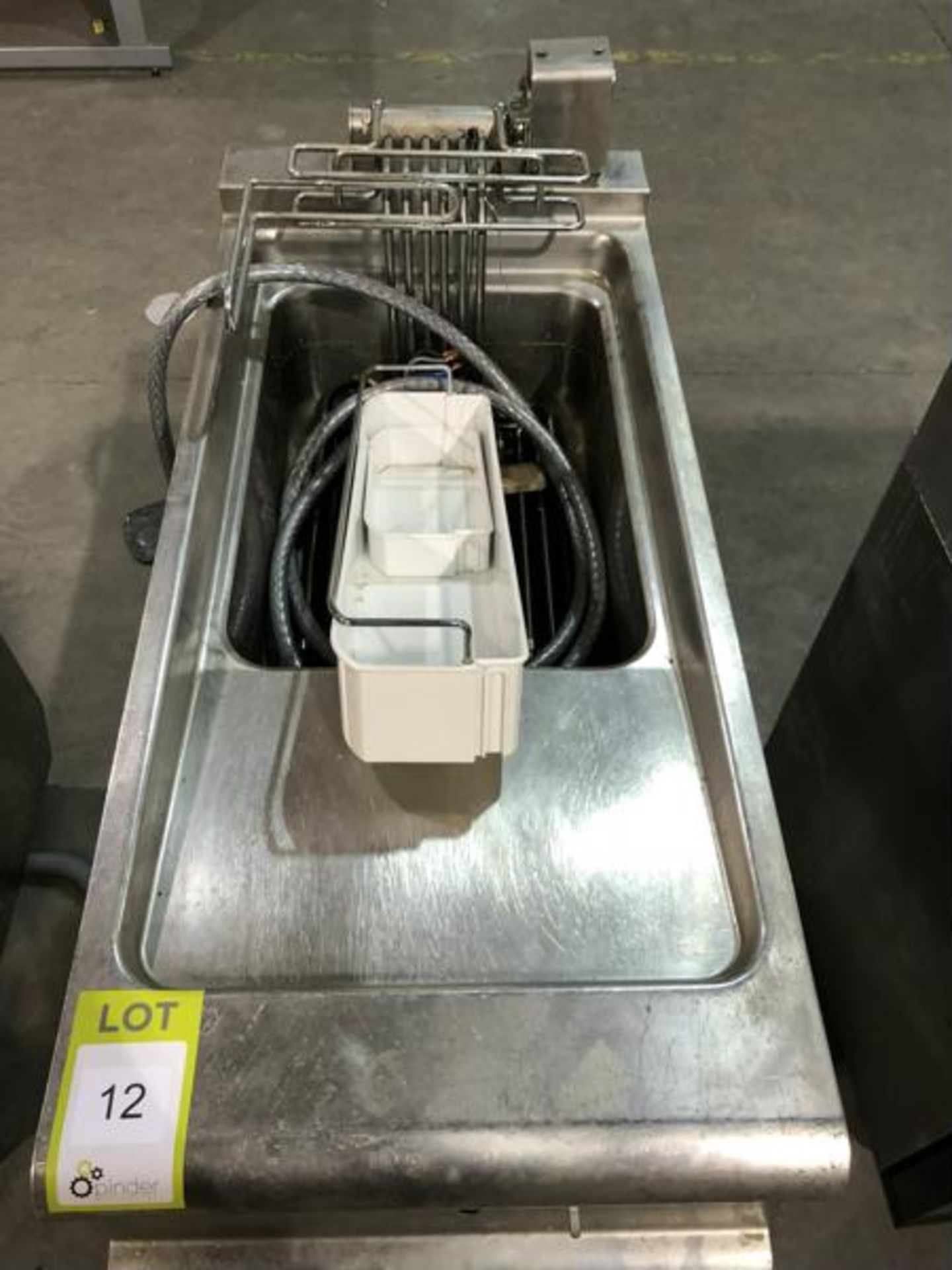Baron stainless steel electric Deep Fat Fryer (no basket) - Image 2 of 2