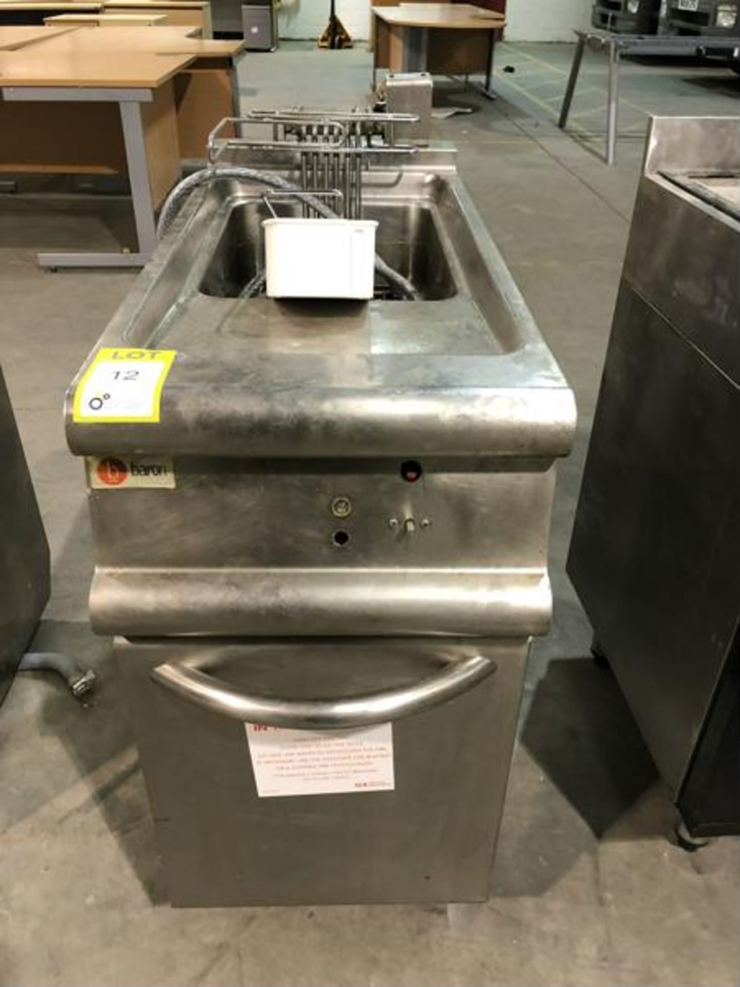 Baron stainless steel electric Deep Fat Fryer (no basket)