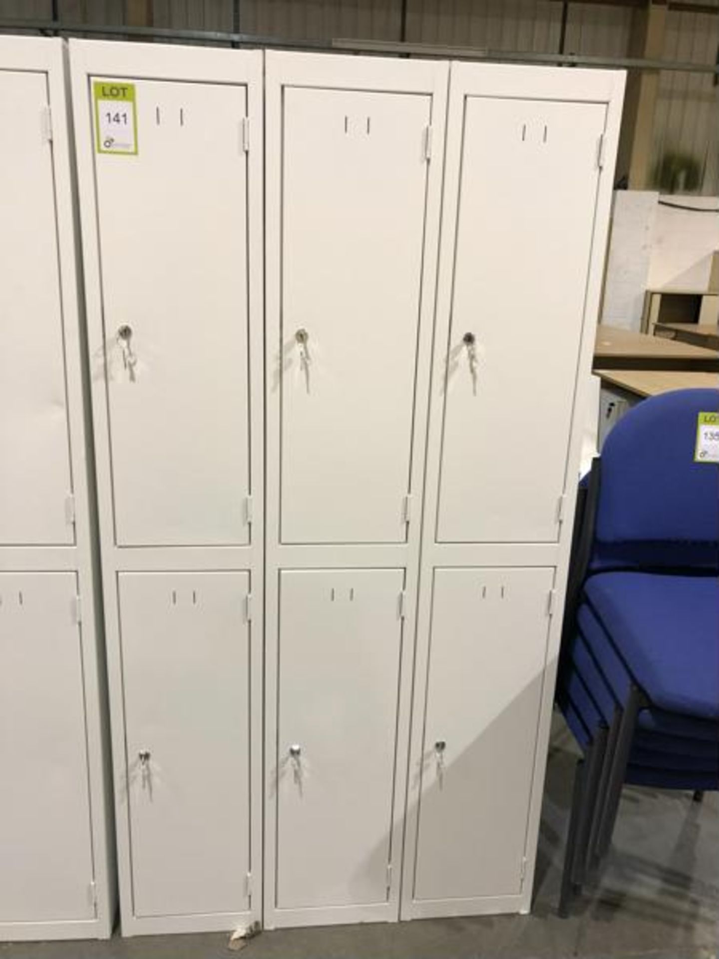 Bank 6 Lockers