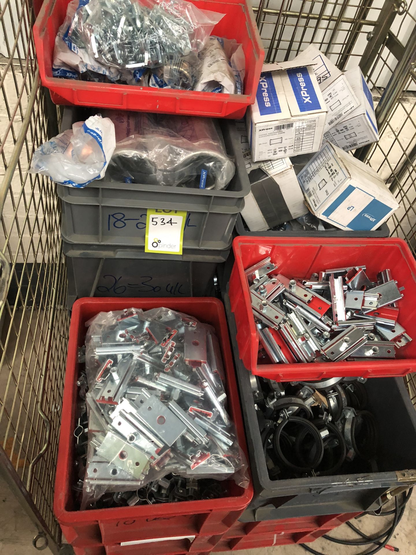 Quantity Clips, etc, to stillage (stillage not included) (located in Stores) - Image 2 of 3