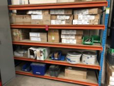 Quantity Pipe Support Inserts, Pallet Wrap, etc, to bay (located in Stores)