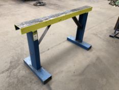 3 fabricated Trestles, 1500mm and pair V Stands (located in Bay 3b)
