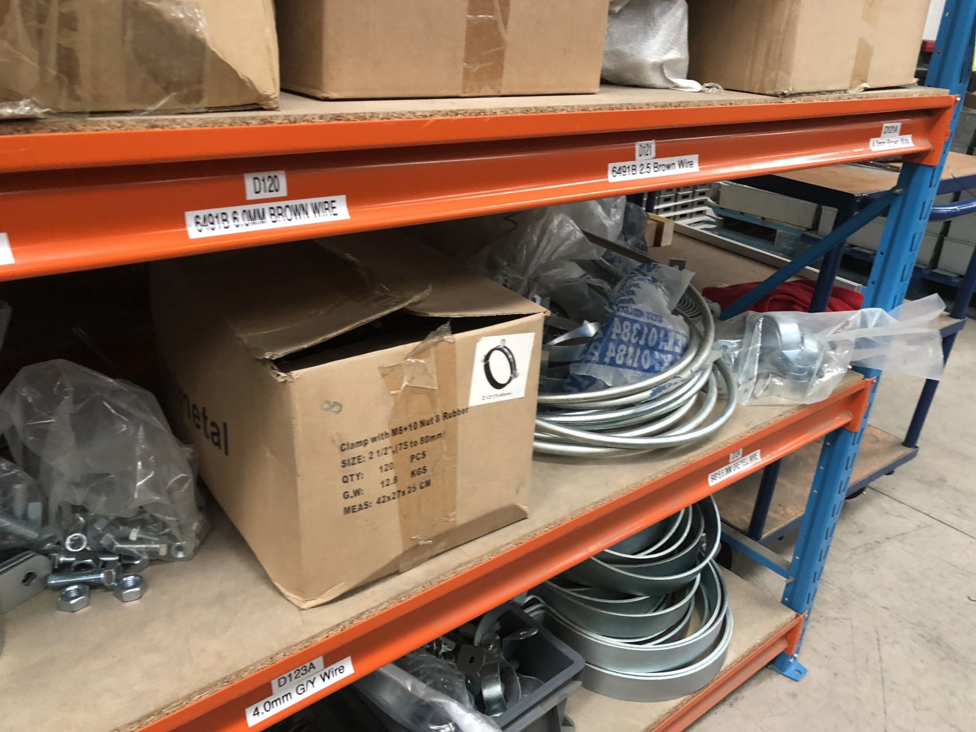 Quantity Brackets, stainless steel Boxes, Clips, etc, to bay (located in Stores) - Image 5 of 6