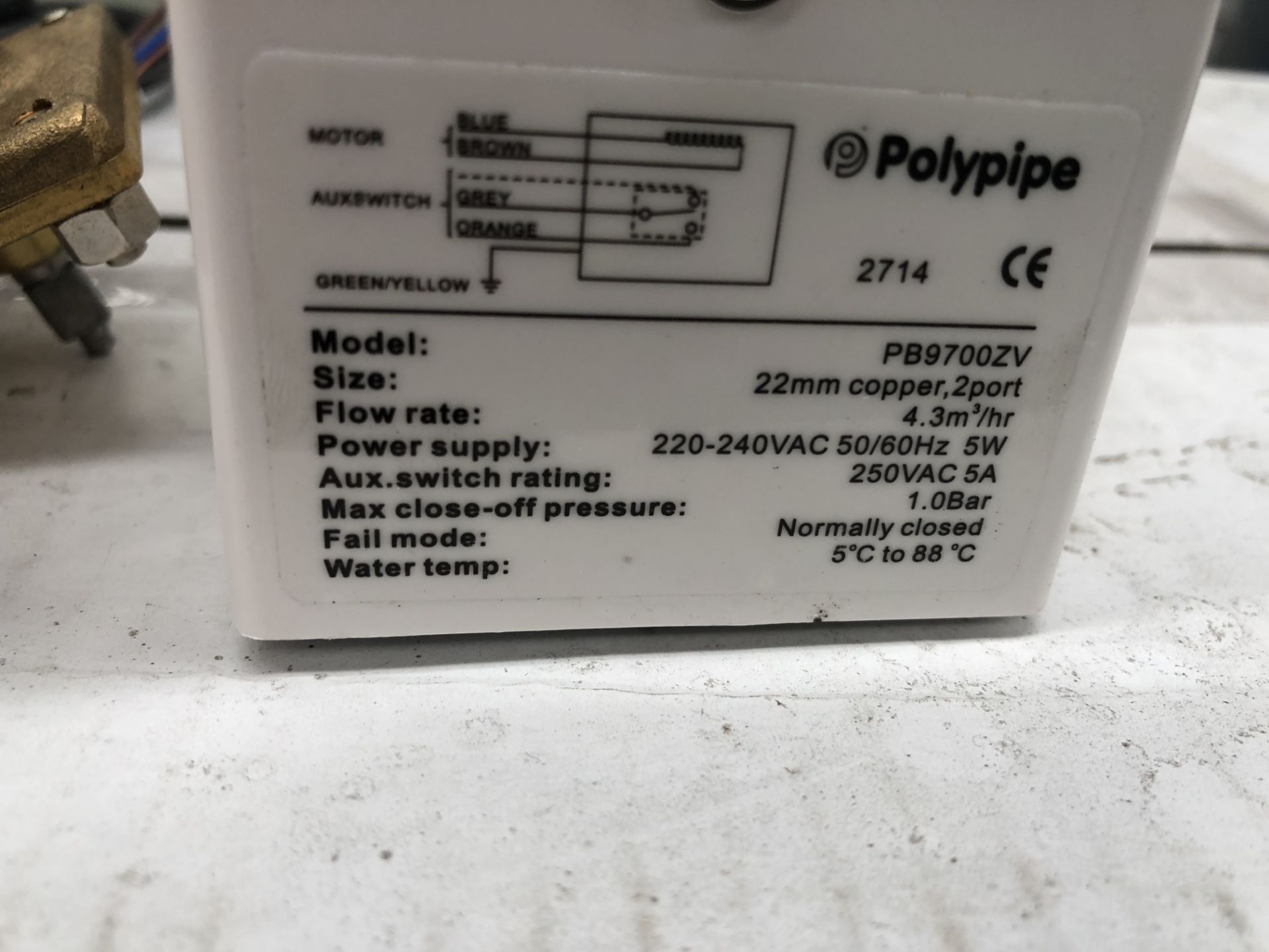 LOT UPDATED 25 boxes Polypipe PB9700ZV motorised Zone Valves - Image 5 of 5