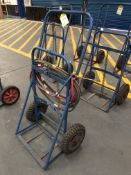 Double Bottle Trolley with oxyacetylene cutting torch and bagging (located in Bay 3)