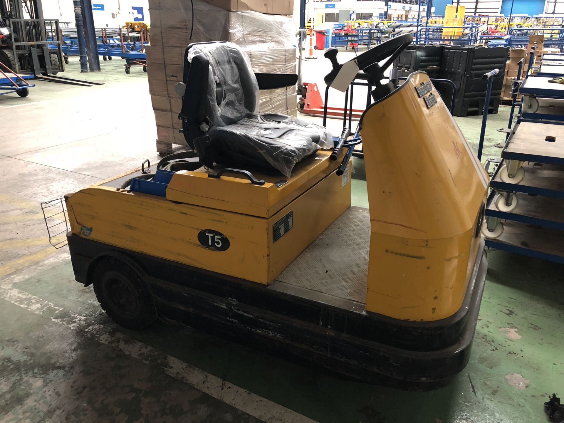 Bradshaw Electric T5 Tow Tractor, capacity 5000kg, serial number 50664, year 2010, 409.4hours, - Image 2 of 9