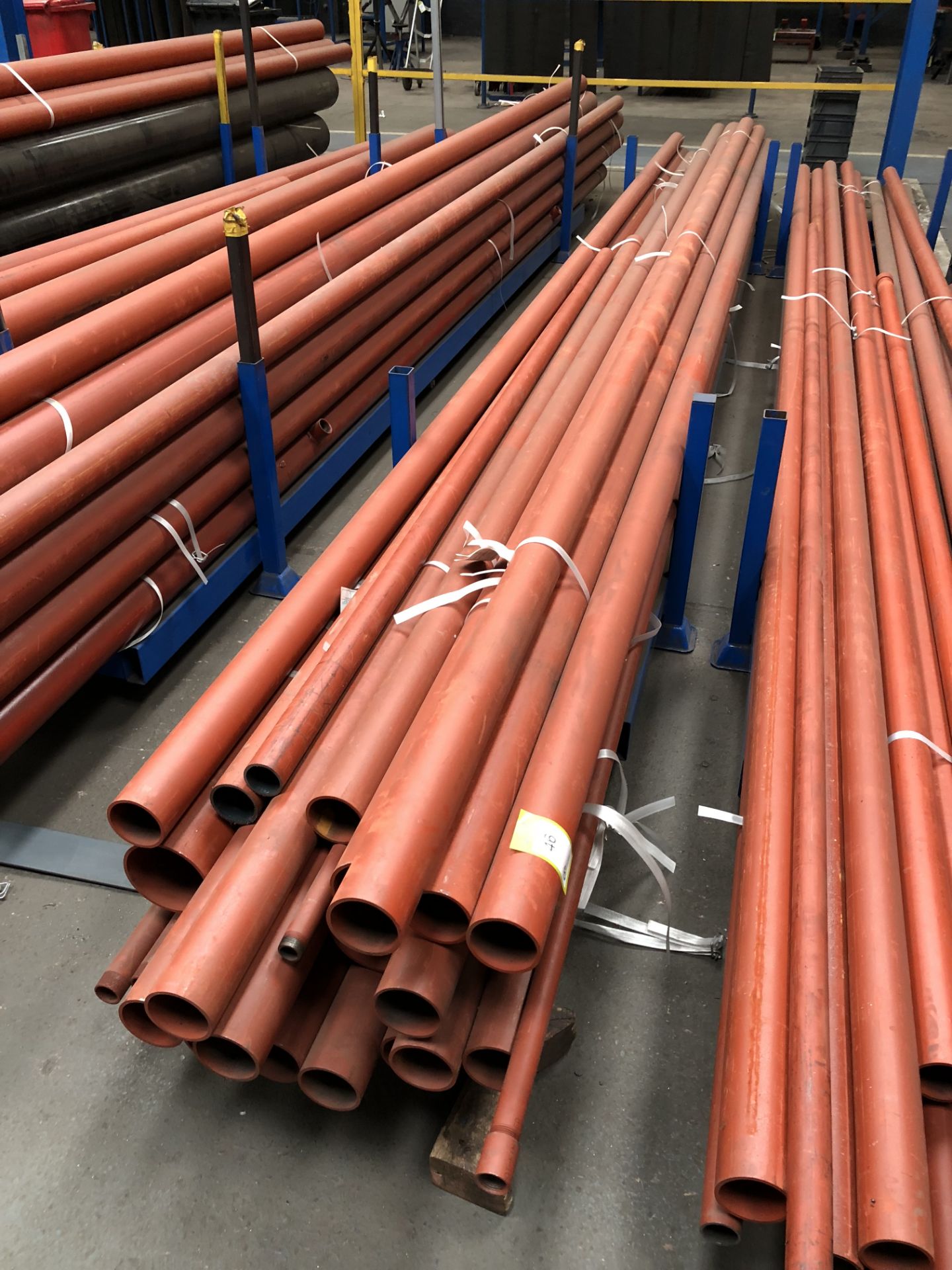 Quantity Steel Pipe, to stillage (located in Bay 3b)