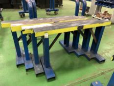 4 fabricated Trestles, 1500mm (located in Bay 3)