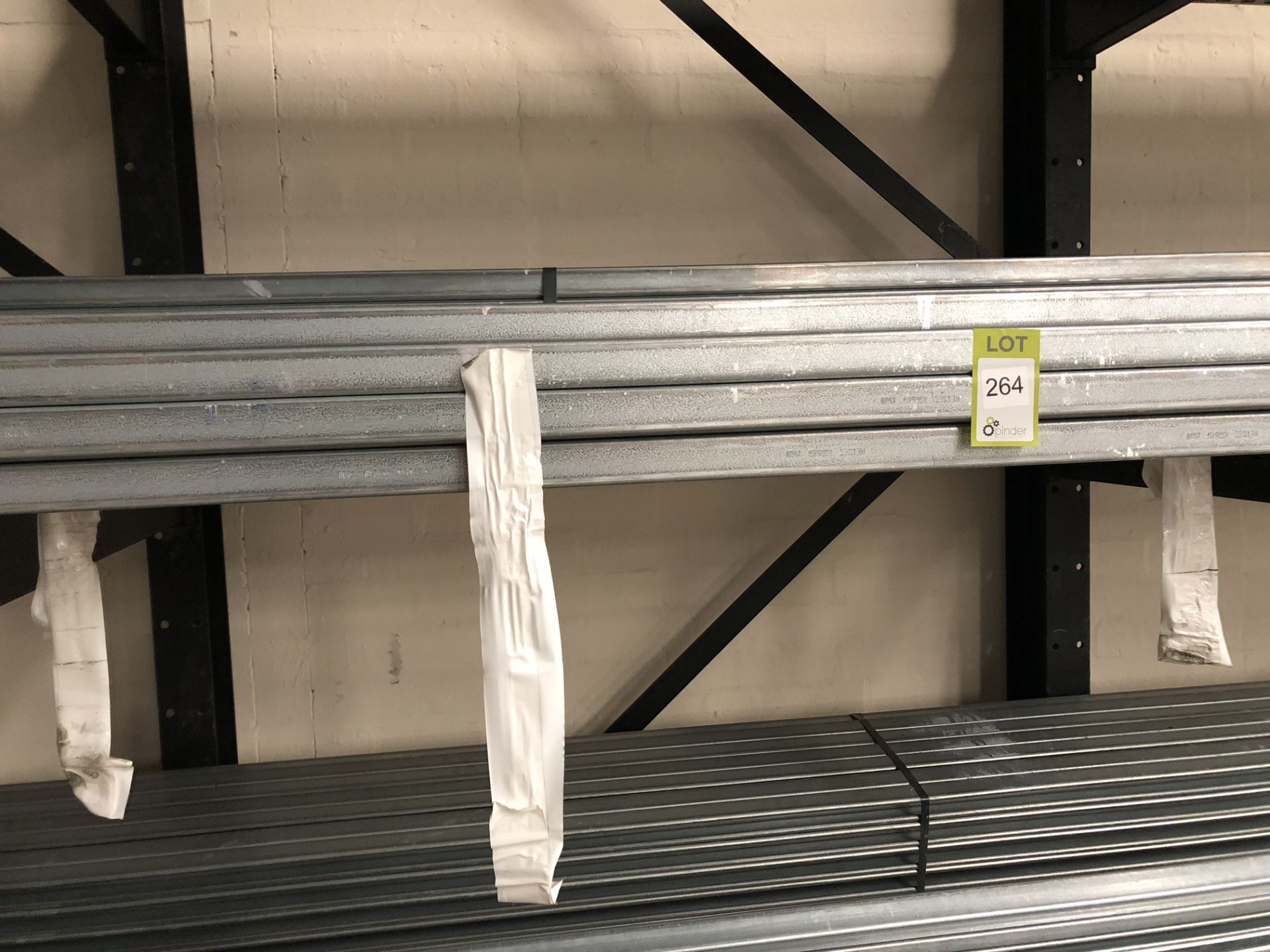 Quantity steel Cable Management Channel/Conduit, to stock rack (located in Bay 4) - Image 4 of 5