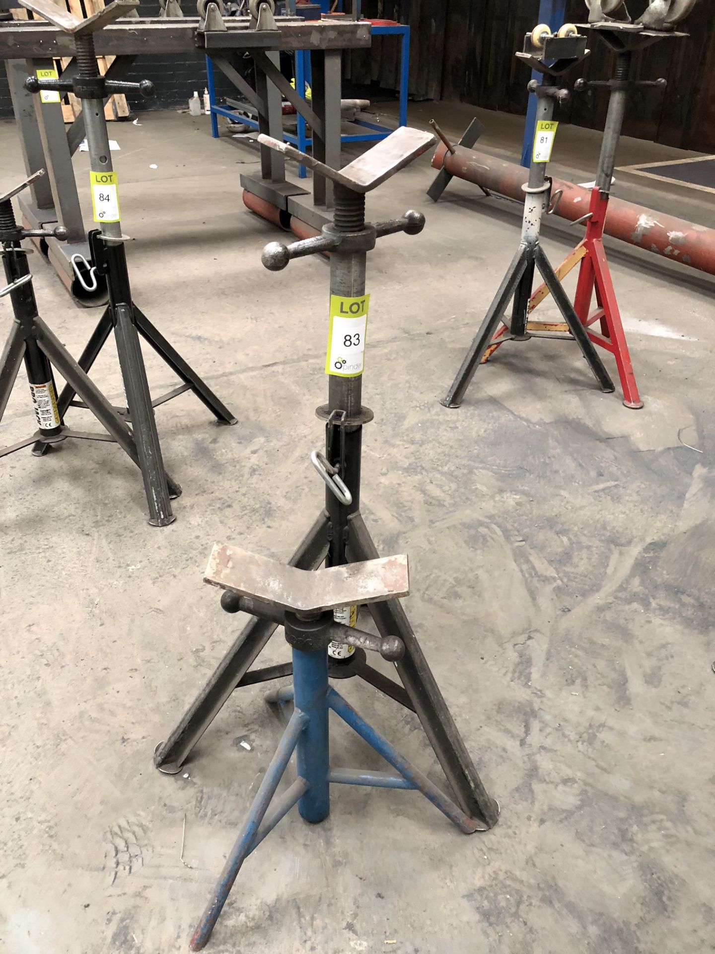 Pair adjustable Work Stands (located in Bay 3b)