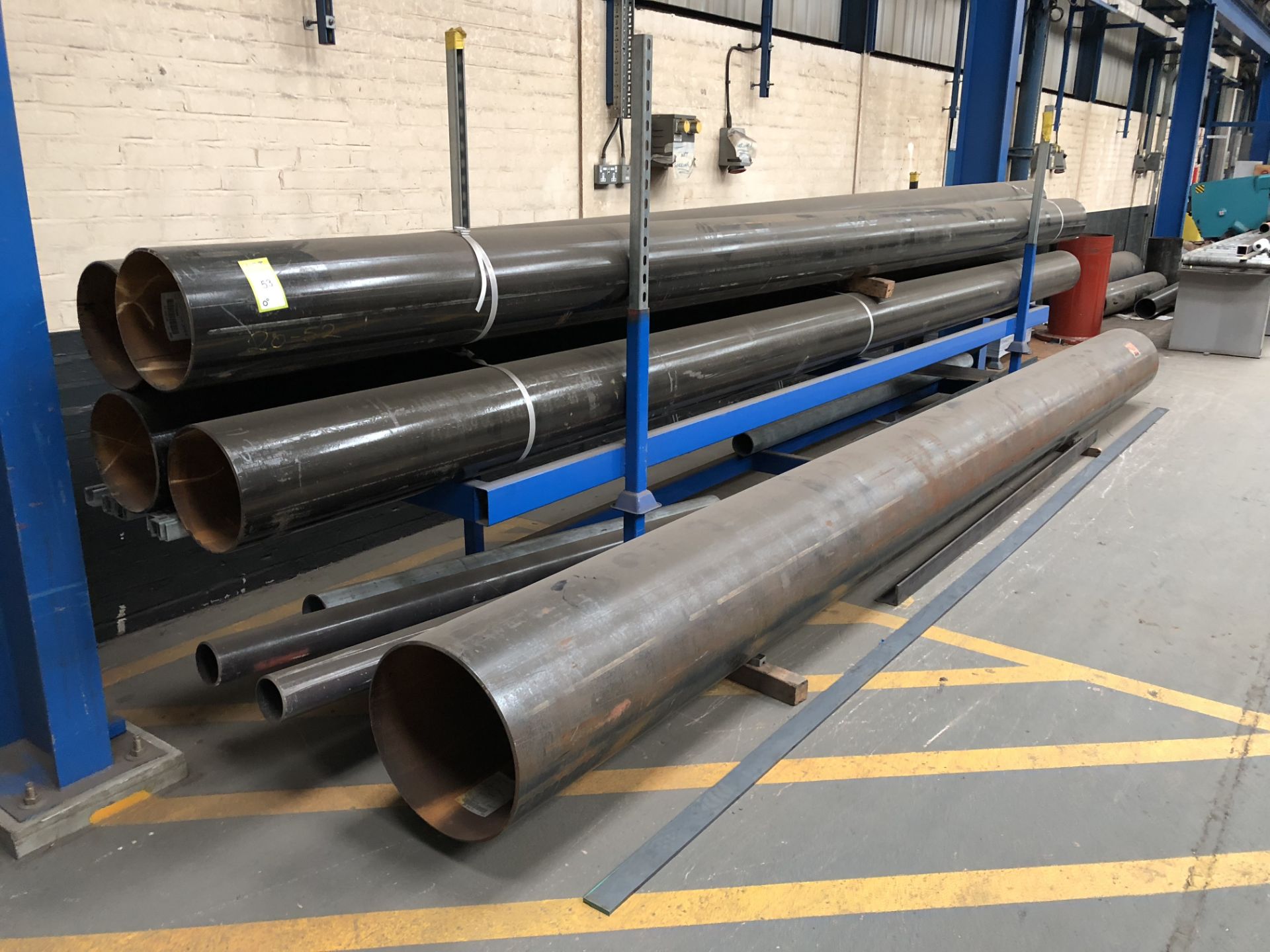 Quantity Steel Pipe, to stillage (located in Bay 3b)