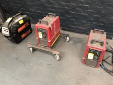 2 Pow Con 300 stainless steel Welding Sets and Kemppi Fast Mig 57 Welder (located in Bay 3b)