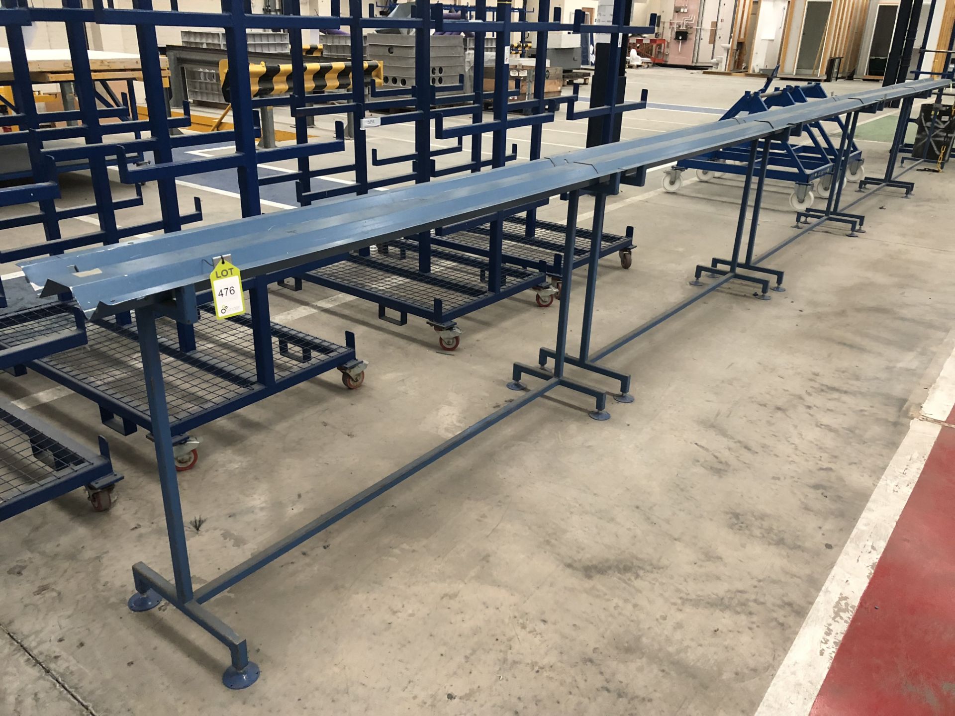 Fabricated Cable Feed Stand, 10m x 360mm (located in Bay 4)