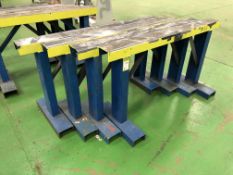 4 fabricated Trestles, 1500mm (located in Bay 3)