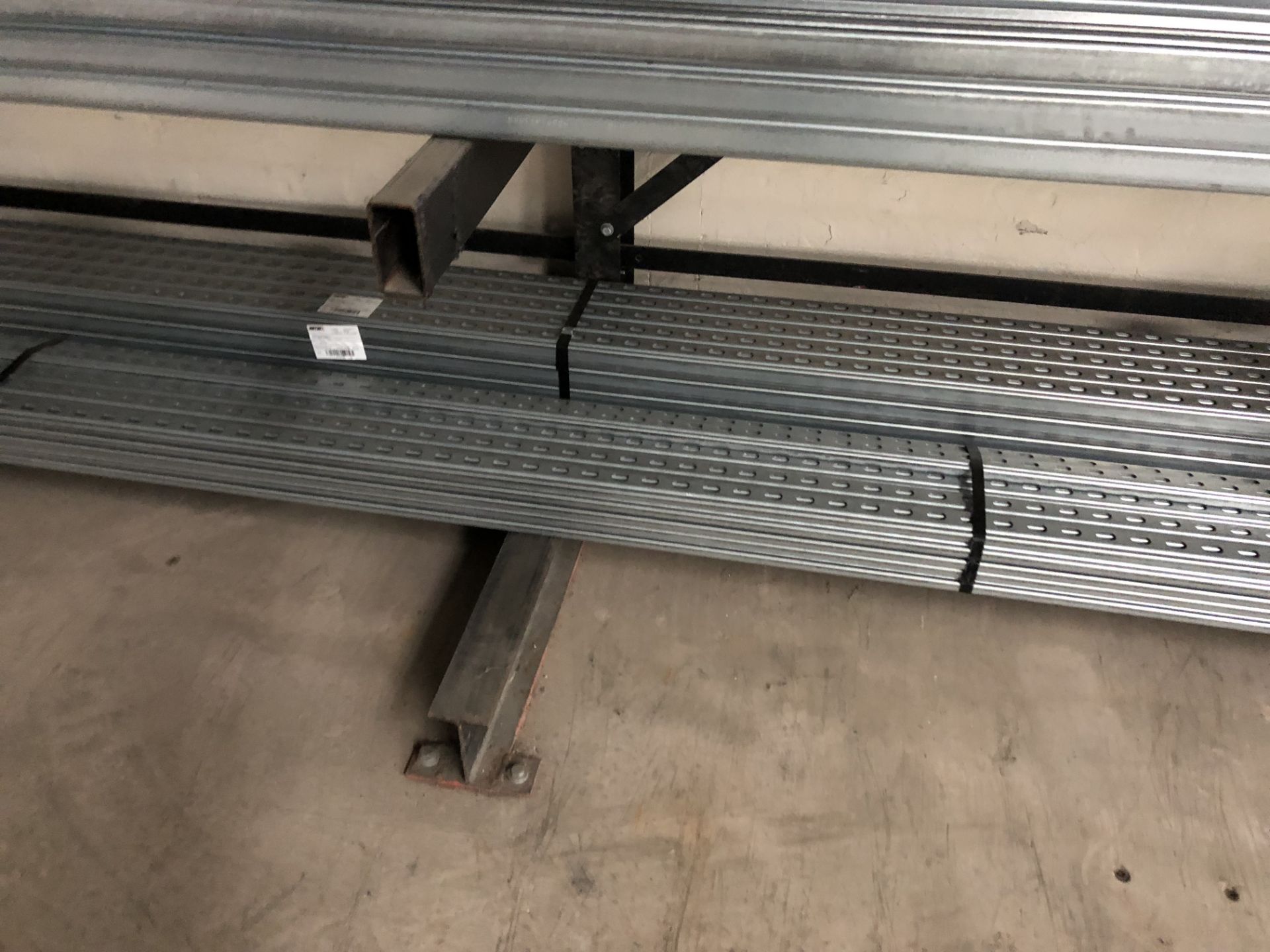 Quantity steel Cable Management Channel/Conduit, to stock rack (located in Bay 4) - Image 2 of 5