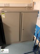Bisley steel double door Cabinet 910mm x 460mm (located in Room H)