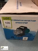 Irrigation Water Pump, 900watts (located in Room H)