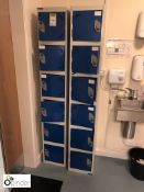 2 6-door Personnel Lockers and contents including breathing apparatus (located in Hallway)