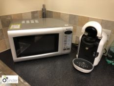 Panasonic NN-K125M Microwave Oven and Bosch Tassimo Coffee Machine (located in Office)