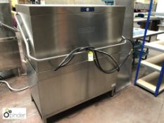 Hobart stainless steel twin tray Dishwasher with f