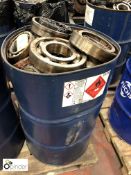 Large quantity Bearings to and including oil drum