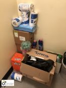 Quantity Cleaning Products and Fluids, to corner (located in Kitchen, ground floor)