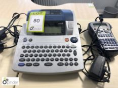 Brother P-Touch 3600 Label Printer and Dymo Labelprint 250 Label Printer (located in Suite 4,